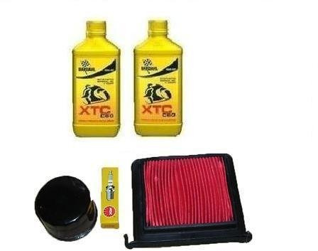 KIT TAGLIANDO KYMCO X-CITING 500 OLIO BARDAHL XTC 10W40 FILTRO OLIO ARIA CANDELA