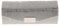 B Baosity Lippenstiftetui Lippenstift Box mit Spiegel und Druckknopfverschluss, Fein Design - Silber