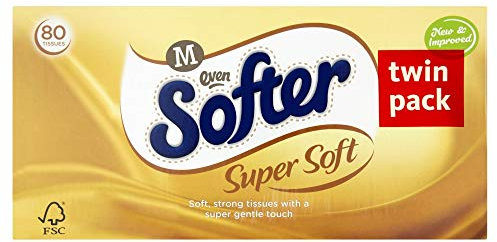 Morrisons Ultra Soft Regular Tissues 2 pack