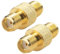 YILIANDUO RF Koaxl Adapter SMA Buchse zu Buchse Gold Plating Koaxial Adapter mit Direktgewinde für WLAN Antennenverstärker Antenne Koaxial Kabel Pack von 2