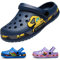 DRECAGE Sabots Enfant Été Chaussons Garçons Filles Pantoufles EVA Clogs Tongs Sandales de Plage à Enfiler Piscine de Jardin Antidérapage Darkblue 25 EU