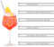 HALM Aperol Spritz Detti Bicchiere Cannucce Holy Aperoli Edizione Regalo - 6 divertenti frasi incise incl. spazzola cannuccia di vetro