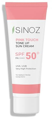 Sinoz Pink Touch Tone Up Sun Cream SPF 50+,50 ml