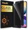 Vauki Protector Pantalla Privacidad para Xiaomi Redmi Note 10 5G/Poco M3 Pro 2 Pieza,Cristal Templado Anti Espía,Anti-Espía Vidrio Película,9H Dureza,Anti-Arañazo,Sin Burbujas,Privacy Screen Protector
