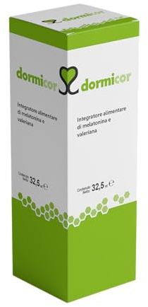 Dormicor Gocce - Integratore Alimentare a base di Melatonina e Valeriana