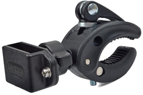 UAYESOK Fahrrad-/Motorrad-Handfunk-Lenkerhalterung, Fahrzeug-Haltegriff-Klemmhalter für Ham HT, Walkie-Talkie, Scanner, Lautsprecher-Mikrofon