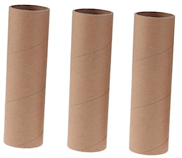 Operitacx 30 Stück Kraftpapier Versandhülsen 15x4, 3cm Khaki