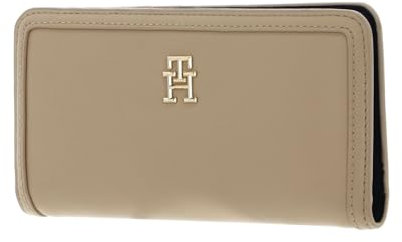 TOMMY HILFIGER TH Monotype Large Slim Wallet Harvest Wheat
