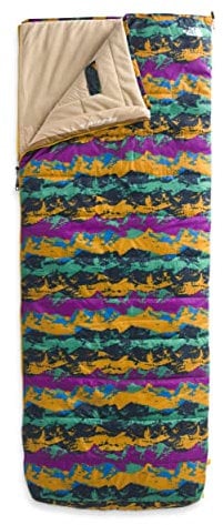 THE NORTH FACE Wawona Bed 20F / -7C Isolierter Campingschlafsack, Shady Blue-NPF, lang