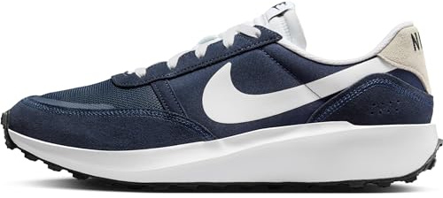 Nike Herrenschuh Waffle Debut Herrenschuh, Midnight Navy/White-Obsidian, FJ4195-400, 46 EU (12 US)