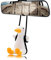 JJiaoLinin Schwingende Ente Auto Hängend Ornament,Süße Swinging Duck Car Hanging Ornament Hängendes Ornament Lustige Geschenke Swinging Duck Auto Anhänger für Autospiegel Türen Zuhause Büro