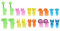 Kitchen Dining Room Bar Work Stuff for Mini Cute Cartoon Forks Reusable Funny Fruit Skewers for 20 Pieces Animal Food Picks for Mini Cute Cartoon Forks