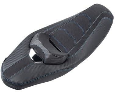 Flachsattel Sattel Sitzbank Motorrad Einteiliges Sitzkissen Für Yam&aha NMAX155 NMAX 155 2020 2021 2022 2023 Vorne Fahrer Hinten Beifahrer Sitzbezug