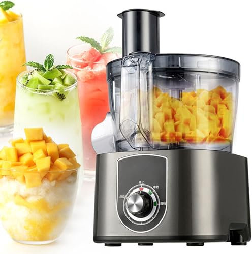 Commercial Vegetable Dicer 2 in 1 Electric Vegetable Slicer Shredder Spring Onion Circle Cutter Multifunctional Food Processor