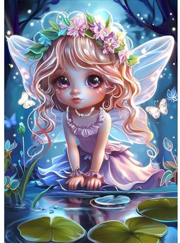 TOSTOG Diamond Painting Kits for Adults,Girl 5D DIY Diamond Art Kit Full Drill Diamond Crystal Rhinestone Arts and Crafts Picture for Home Wall Decor 30x40cm