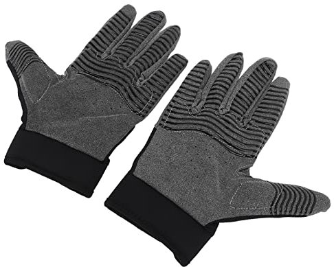 Yctze Ultra -dünne Atmungsaktive Outdoor -Sporthandschuhe für Gewichtheber und Training Hohe Elastizität, Stoßdämpfung und Touchscreen Funktionalität, (L)