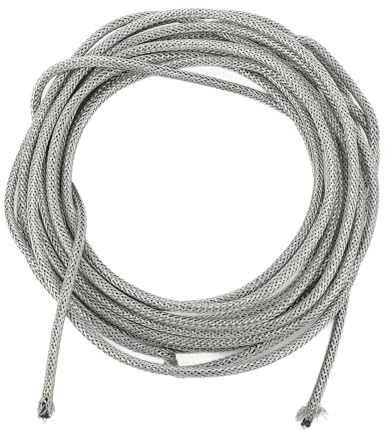 Cable con Protección de Guitarra, 3 Metros de Largo 22 AWG Single Conductor Cable de Guitarra Trenzada