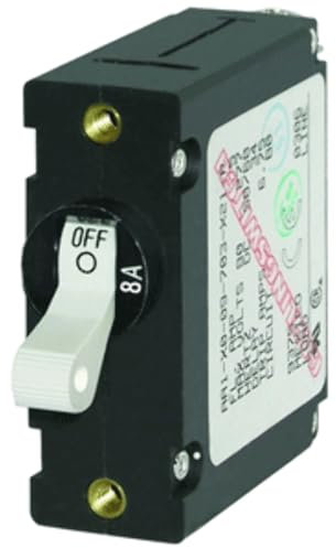 Blue Sea Systems INTERRUPTOR Serie A UNIPOLAR Toggle 8A BS7299 Other, Multicolor, One Size