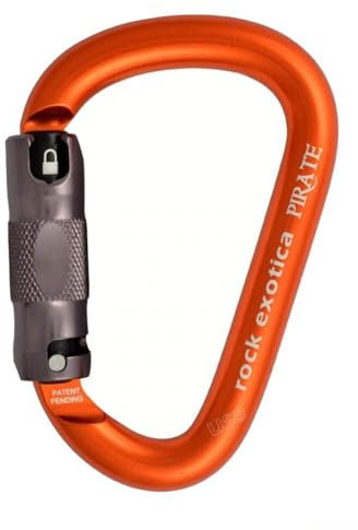 Rock Exotica Pirate Locking Carabiner - Auto-Lock
