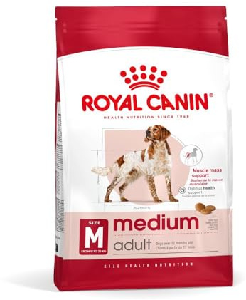 Royal Canin Medium Adult 4 kg | Helps Maintain Muscle Mass While Supporting Natural Defence And Vitality