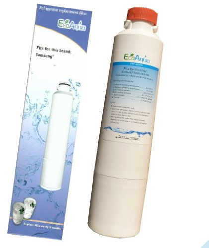 2 x EcoAqua Kompatibel für Samsung DA29-00020B | Filterkartusche für Kühlschrank - NSF-geprüft - ersetzt DA29-00020B, HAF-CIN, HAF-CIN/EXP