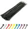 Gocableties - Fascette Plastica Nere - 300 mm x 4,8 mm - 100 Pezzi - UV-beständiges Set