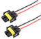 TOMALL 9005 HB3 H10 9006 HB4 douilles d'ampoule femelle Connecteur harnais de câblage pour phare brouillard