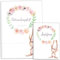 OLGS U-Heft und Impfpasshüllen Set Cute Boho | Hochwertige Untersuchungsheft Hülle & Impfpasshülle schöne Geschenkidee (Uhefthüllen ohne Personalisierung, Hase)