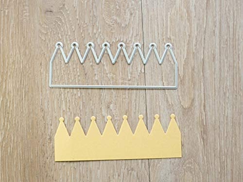 Stanzenshop Stanzschablone: Krone - Dein Kreativwerkzeug für einzigartige Papierkunst, ideal für DIY-Projekte und handgemachte Grußkarten.