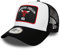 New Era Chicago Bulls NBA Cap Trucker Kappe Basketball Verstellbar Snapback Weiss - One-Size