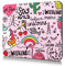 CHUQING tappetino Mouse Rosa Piccolo con motivo 240 x 200 mm, Tappetino per Mouse Anime Gaming Mousepad
