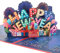yumcute Pop Up Neujahrskarten, 3D Weihnachtskarten, bestes Geschenk für New Year, Geschenkkarte zu Neujahrskarten mit Umschlag, Herzlichen Glückwunsch zum neuen Jahr
