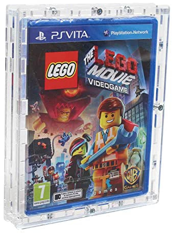 Zeigis Acrylcase für EIN PlayStation Vita Spiel in OVP/Staub + UV Schutz | Zum Selbstaufbau, ohne Spiel, 4mm Acrylglas, beidseitige Schutzfolie, UV Schutz, Staubschuz, Made in Germany