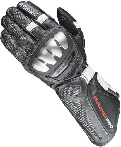 Held Phantom Pro Motorrad Handschuhe, schwarz/weiß, L-8
