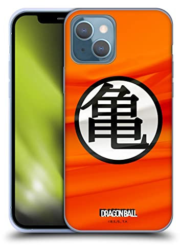 Head Case Designs Offizielle Dragon Ball Kame Symbol Ikonisch Soft Gel Handyhülle Hülle kompatibel mit Apple iPhone 13