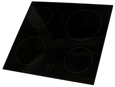 ensipart Ersatzglas für Kochfeld in Einbauherd Glaskeramikplatte kompatibel wie Amica 9053650