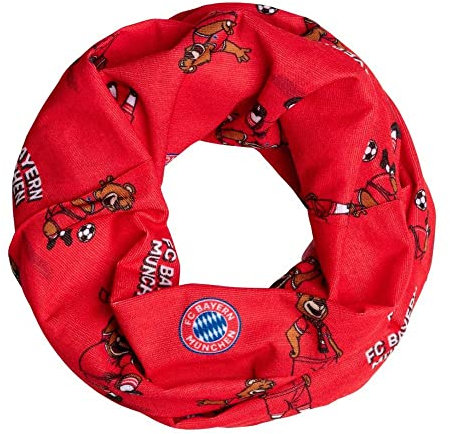 FC Bayern München Kinder Multifunktionstuch - Berni - Schlauchschal Tuch Kids Halstuch