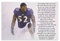 XINGSHANG American Football Player Ray Lewis Poster Gemälde auf Leinwand Wandkunst Poster Scrollen Bild Druck Wanddekoration Zuhause Poster 20 x 30 cm