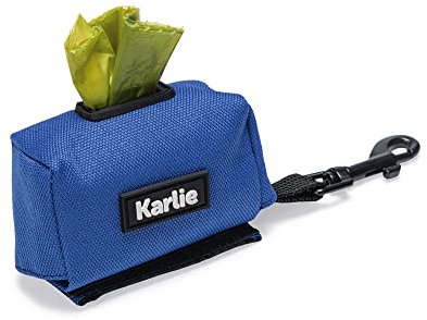 Karlie Kotbeutelspender, Hund, Nylon, Blau, 7,5x3,5x4 cm