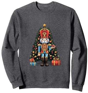 Casse-Noisette Ballet Sapin de Noël Pyjama Fête Sweatshirt