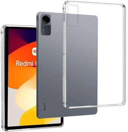Funda Carcasa Gel Transparente para XIAOMI REDMI Pad SE 11, Ultra Fina 0,33mm, Silicona TPU de Alta Resistencia y Flexibilidad