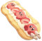 Roffatide Anime Kirby-B Cartoon Niedlich Bereich Teppich - Unregelmäßig Flauschig Fuzzy Plüsch Matte Decke für Indoor Living Dining Room Home Decor 80x180cm