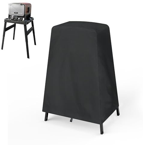 Ninja Woodfire Oven [OO101EU] Abdeckung auf Ständer, 420D Oxford, Winddicht, staubdicht mit Schnalle, Schwarz
