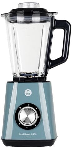 Batidora de Vaso Juanita BlendClassic 2000W – Motor Full Copper, 5 Velocidades, Cuchillas Titanio, Jarra 1,5L, Seguridad EK1, Fácil de Limpiar, Estándar Alemán