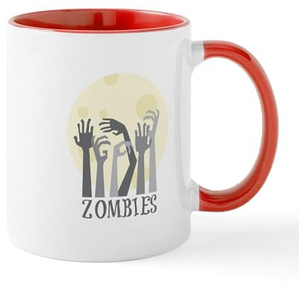 CafePress Zombies Mugs 11 oz (325 ml) Ceramic Coffee Mug