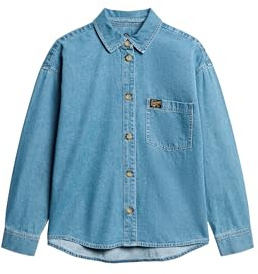 Superdry Damen Denim-Hemdjacke