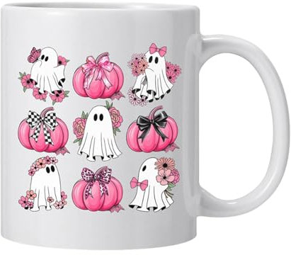Taza de café de porcelana de Halloween, diseño de vajilla, taza de té de cerámica, vajilla de Halloween, taza de porcelana espeluznante, taza de té de Halloween, diseño de Halloween, taza de cerámica