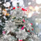 20 Stücke Weihnachten Funkeln Weihnachtsstern Blumen Künstliche Weihnachten Blumen Hochzeit Weihnachtsbaum Neujahr Ornamente (Gold)