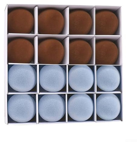Schillernde Plüsch-Weihnachtsschmuck-Kollektion, perfekt für Heimdekoration, 16er-Set (Style5)