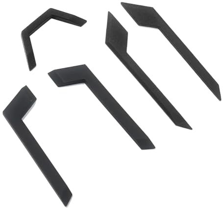 HSSDTECH D-case pavimento in gomma piedini in gomma per ASUS TUF Gaming F15 FX506 TUF Gaming A15 FA506 5pcs nero